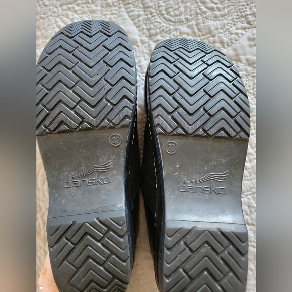 Dansko Womens Leather Clogs Size 39 (Size 8.5-9) - Picture 4 of 9